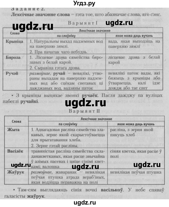 ГДЗ (Решебник №3) по белорусскому языку 5 класс Красней В. П. / часть 2 / контрольные / страница 92 номер / 2