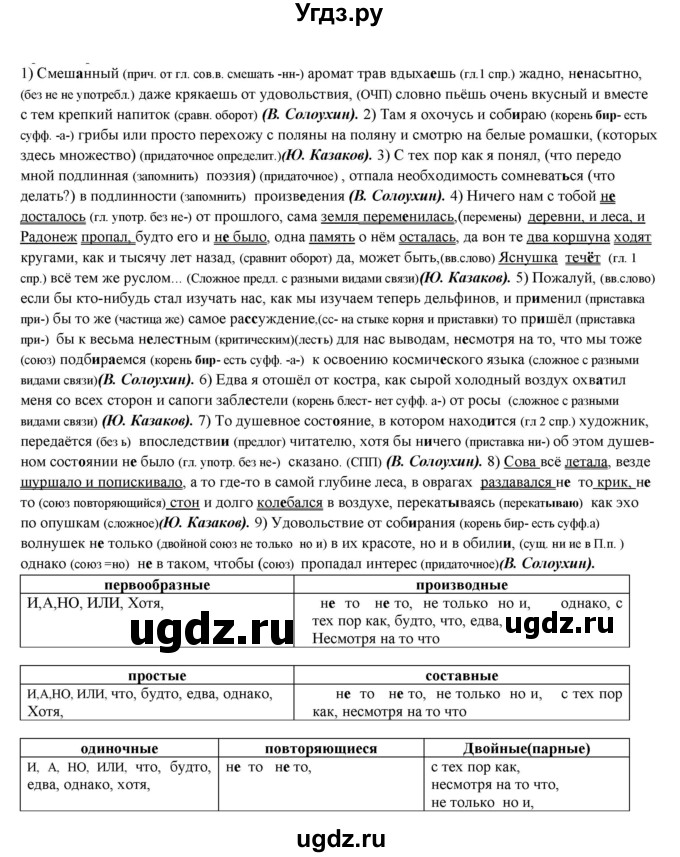 ГДЗ (Решебник к учебнику 2022) по русскому языку 11 класс Гусарова И.В. / упражнение / 32