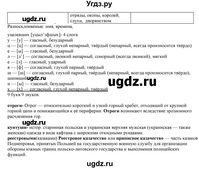 ГДЗ (Решебник к учебнику 2022) по русскому языку 11 класс Гусарова И.В. / упражнение / 73(продолжение 2)