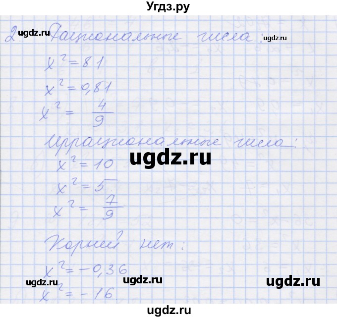 ГДЗ (Решебник) по алгебре 8 класс (рабочая тетрадь) Миндюк Н.Г. / параграф 12 / 2