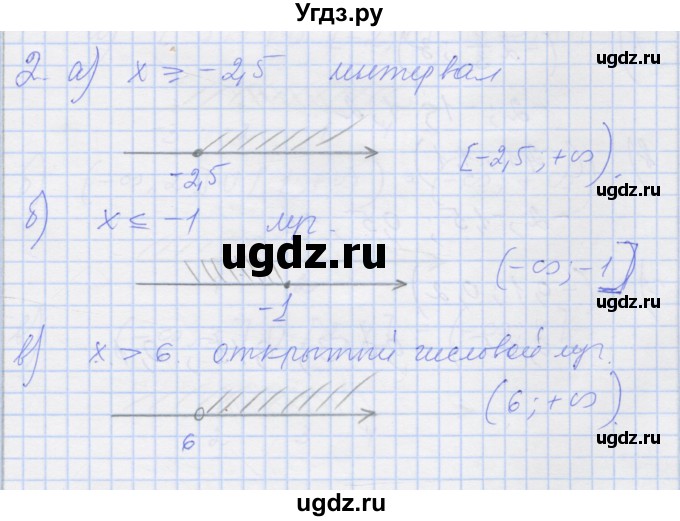 ГДЗ (Решебник) по алгебре 8 класс (рабочая тетрадь) Миндюк Н.Г. / параграф 30 / 3