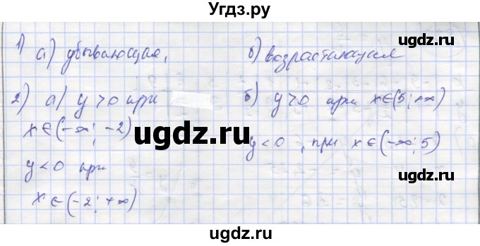 ГДЗ (Решебник №1) по алгебре 8 класс (рабочая тетрадь) Минаева С.С. / упражнение номер / 217(продолжение 2)