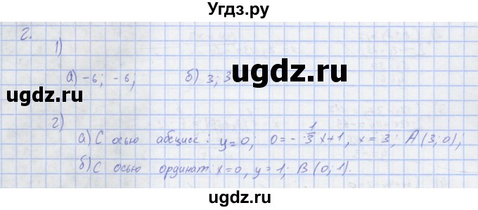 ГДЗ (Решебник) по алгебре 7 класс (рабочая тетрадь) Колягин Ю.М. / параграф 36-№ / 2