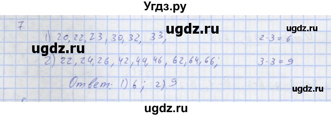 ГДЗ (Решебник) по алгебре 7 класс (рабочая тетрадь) Колягин Ю.М. / параграф 40-№ / 7