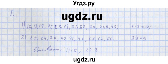 ГДЗ (Решебник) по алгебре 7 класс (рабочая тетрадь) Колягин Ю.М. / параграф 40-№ / 8