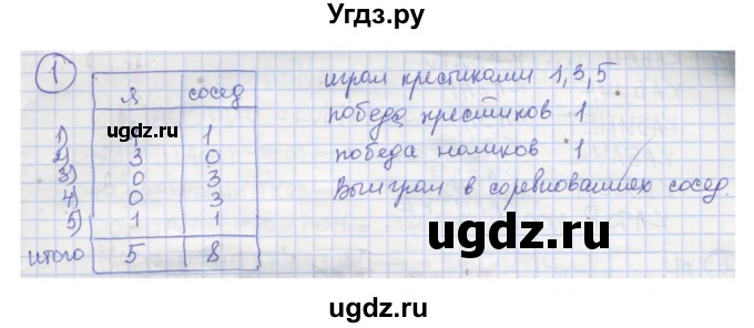 ГДЗ (Решебник) по информатике 4 класс (рабочая тетрадь) Семенов А.Л. / номер / 1