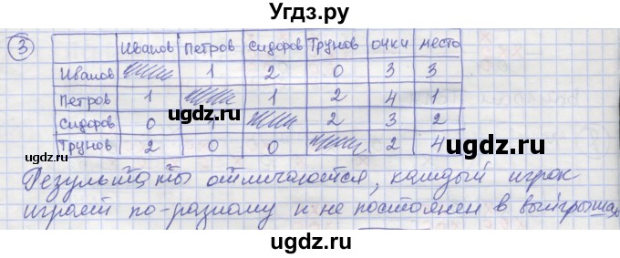 ГДЗ (Решебник) по информатике 4 класс (рабочая тетрадь) Семенов А.Л. / номер / 3