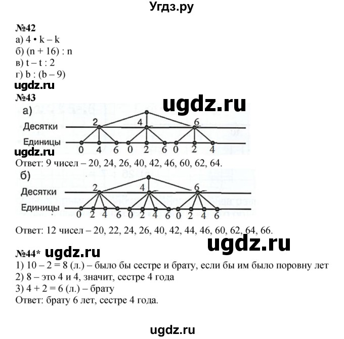 ГДЗ (Решебник 2022) по математике 2 класс (рабочая тетрадь Учусь Учиться) Петерсон Л.Г. / часть 3. страница / 64