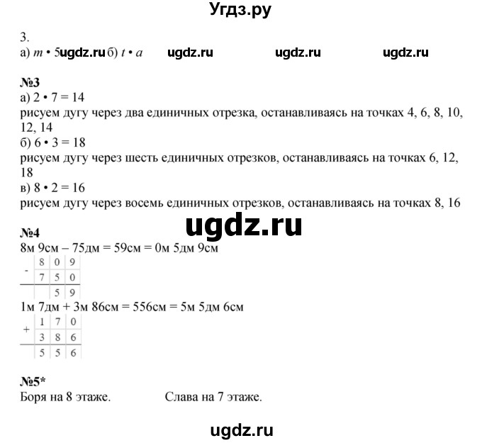 ГДЗ (Решебник 2023) по математике 2 класс (рабочая тетрадь Учусь Учиться) Петерсон Л.Г. / часть 2. страница / 36