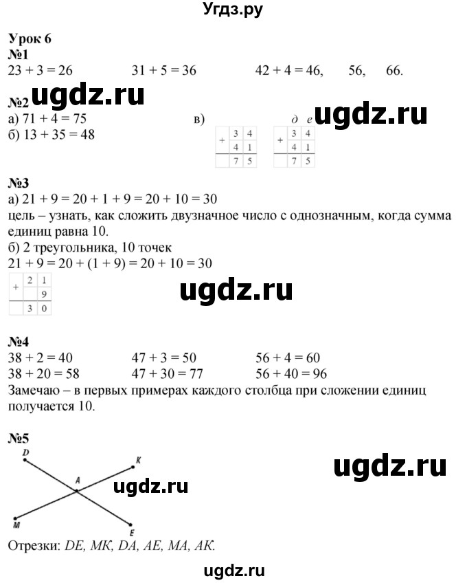 ГДЗ (Решебник 2023) по математике 2 класс (рабочая тетрадь Учусь Учиться) Петерсон Л.Г. / часть 1. страница / 13