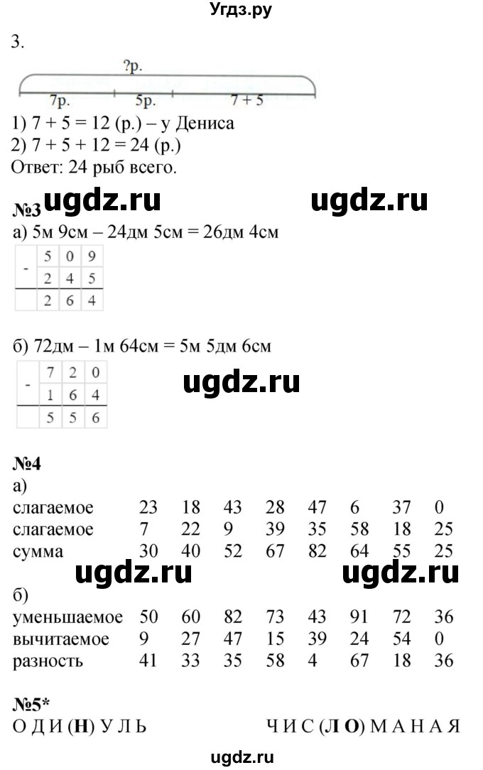 ГДЗ (Решебник 2023) по математике 2 класс (рабочая тетрадь Учусь Учиться) Петерсон Л.Г. / часть 1. страница / 56