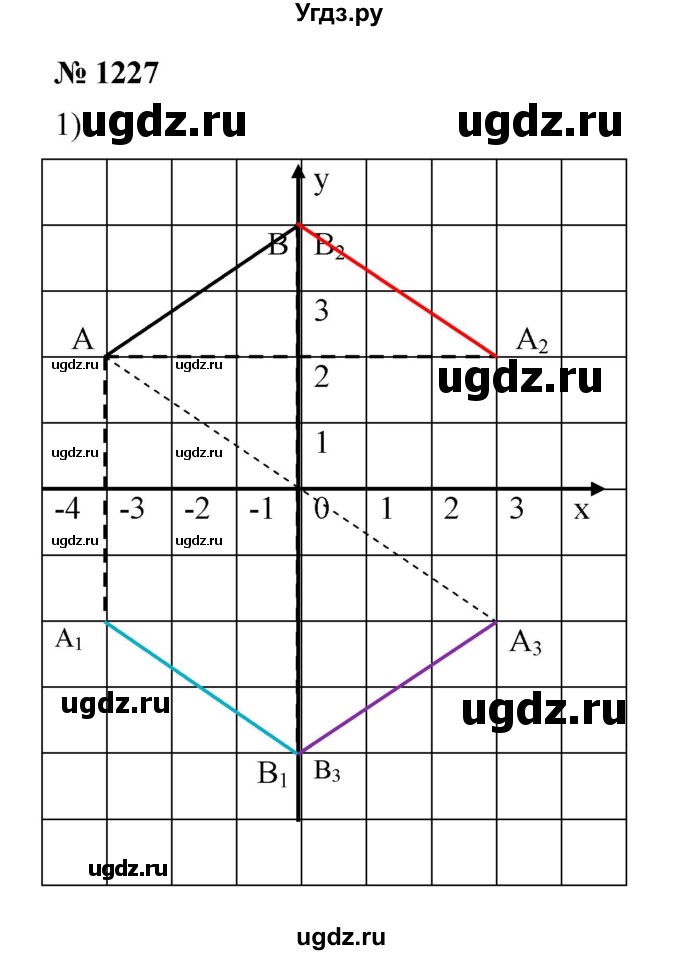 ГДЗ (Решебник) по математике 6 класс Ткачева М.В. / упражнение номер / 1227
