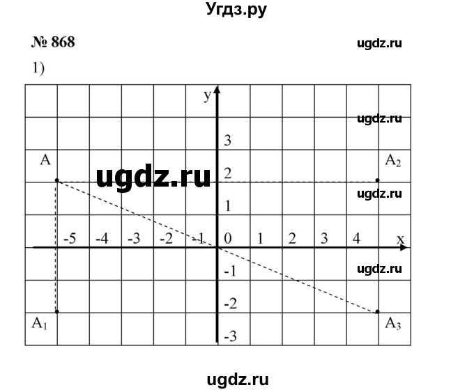 ГДЗ (Решебник) по математике 6 класс Ткачева М.В. / упражнение номер / 868