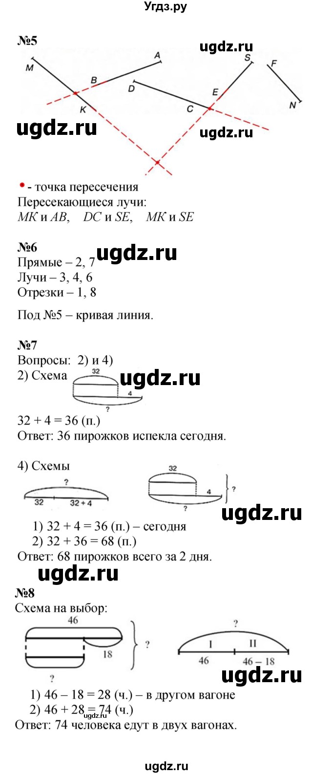 ГДЗ (Решебник к учебнику 2022 (Учусь учиться)) по математике 2 класс Петерсон Л.Г. / часть 1. страница / 73