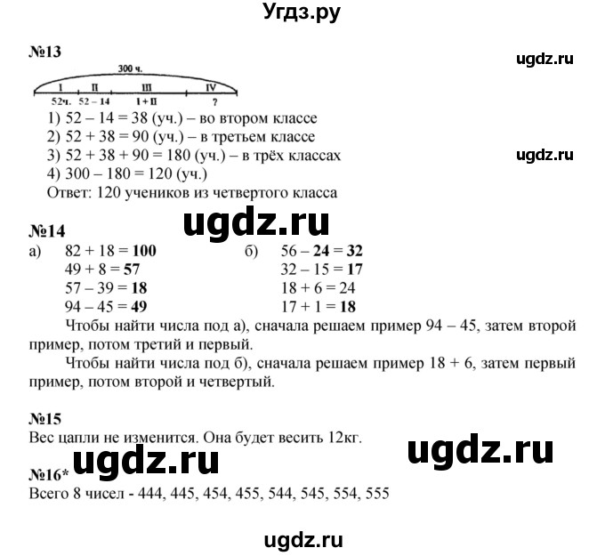 ГДЗ (Решебник к учебнику 2022 (Учусь учиться)) по математике 2 класс Петерсон Л.Г. / часть 2. страница / 94(продолжение 2)