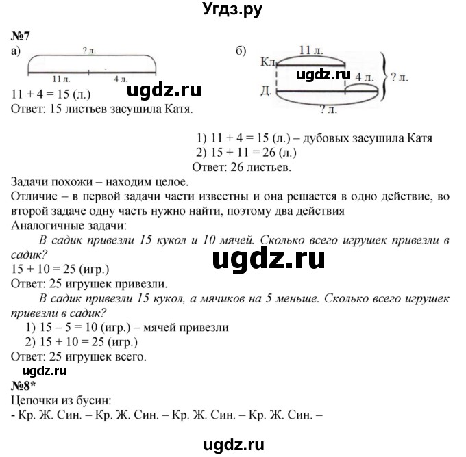 ГДЗ (Решебник к учебнику 2023 (Учусь учиться)) по математике 2 класс Петерсон Л.Г. / часть 1. страница / 1(продолжение 3)