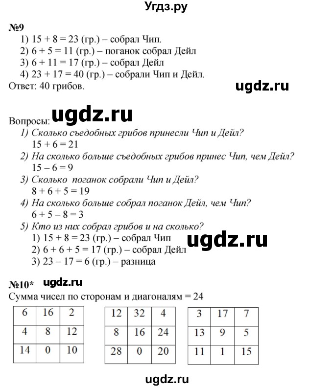 ГДЗ (Решебник к учебнику 2023 (Учусь учиться)) по математике 2 класс Петерсон Л.Г. / часть 1. страница / 45(продолжение 2)