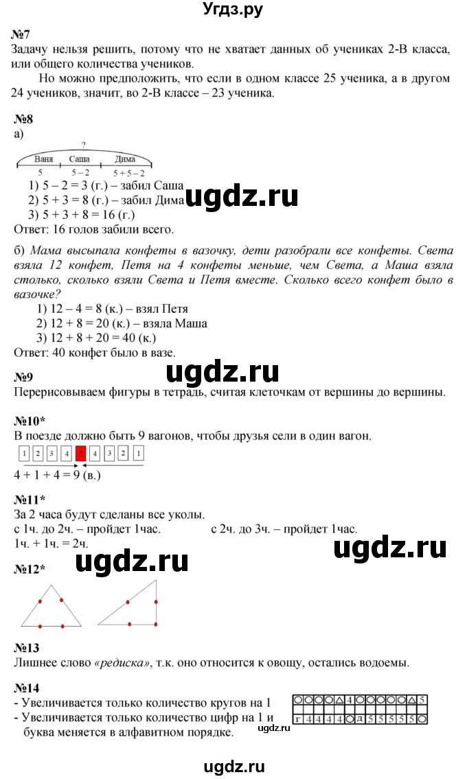 ГДЗ (Решебник к учебнику 2023 (Учусь учиться)) по математике 2 класс Петерсон Л.Г. / часть 1. страница / 67