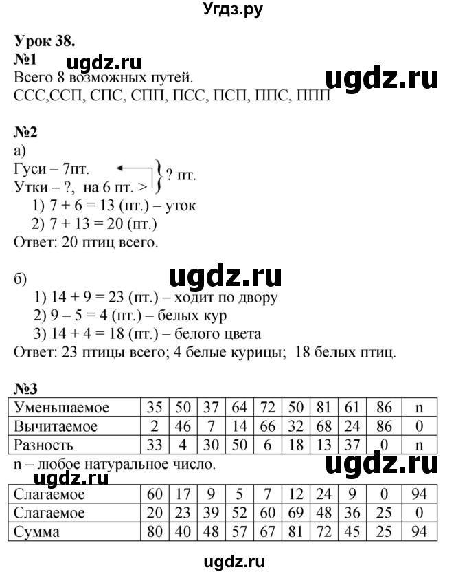 ГДЗ (Решебник к учебнику 2023 (Учусь учиться)) по математике 2 класс Петерсон Л.Г. / часть 1. страница / 74