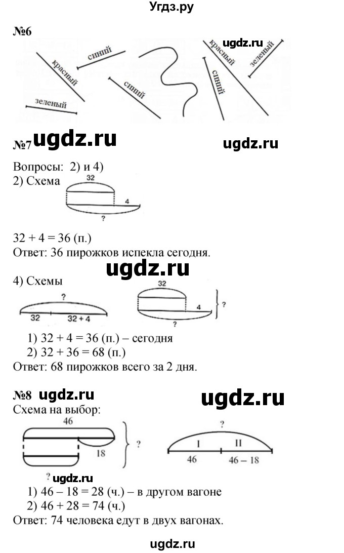 ГДЗ (Решебник к учебнику 2023 (Учусь учиться)) по математике 2 класс Петерсон Л.Г. / часть 2. страница / 8(продолжение 2)