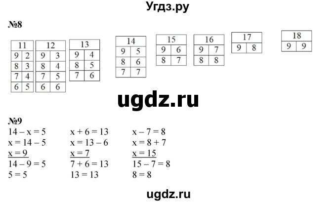 ГДЗ (Решебник к учебнику 2023 (Учусь учиться)) по математике 2 класс Петерсон Л.Г. / часть 1. страница / 5(продолжение 2)