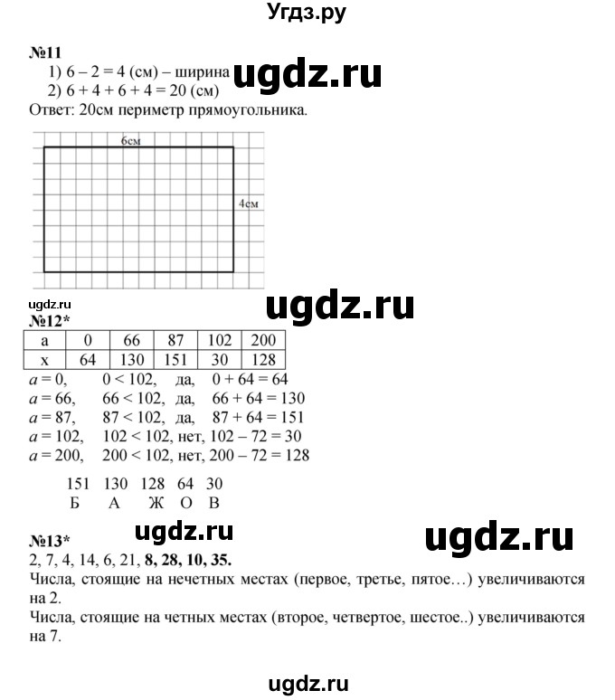 ГДЗ (Решебник к учебнику 2022 (Учусь учиться)) по математике 2 класс Петерсон Л.Г. / часть 2. страница / 45(продолжение 3)
