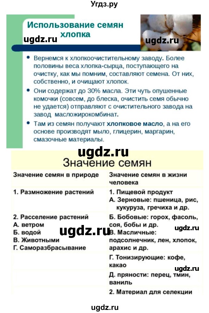 ГДЗ (Решебник 1) по биологии 7 класс Пономарева И.Н. / параграф номер / 10(продолжение 3)