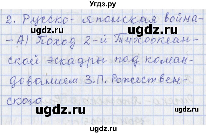 ГДЗ (Решебник) по истории 9 класс (контрольно-измерительные материалы России) Волкова К.В. / тест 5. вариант номер / 1(продолжение 2)