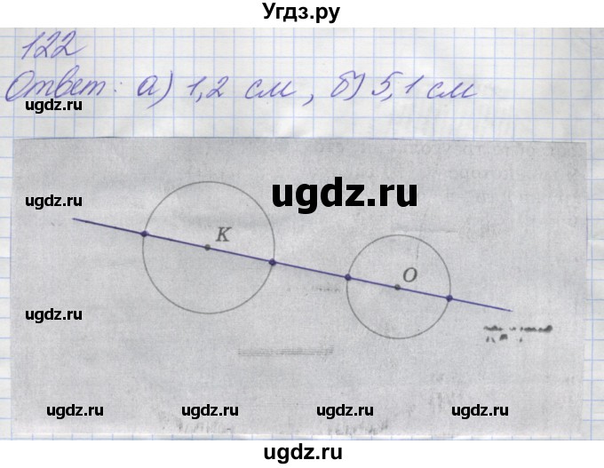 ГДЗ (Решебник) по математике 6 класс (рабочая тетрадь) Бунимович Е.А. / задание номер / 122