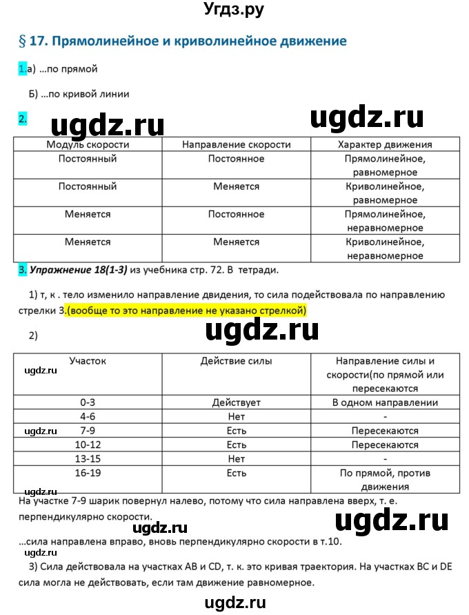 ГДЗ (Решебник 2017) по физике 9 класс (рабочая тетрадь) Перышкин А.В. / страница / 55