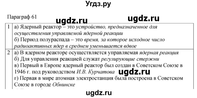 ГДЗ (Решебник 2021) по физике 9 класс (рабочая тетрадь) Перышкин А.В. / страница / 145(продолжение 2)