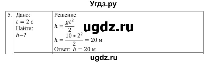 ГДЗ (Решебник 2021) по физике 9 класс (рабочая тетрадь) Перышкин А.В. / страница / 30(продолжение 2)