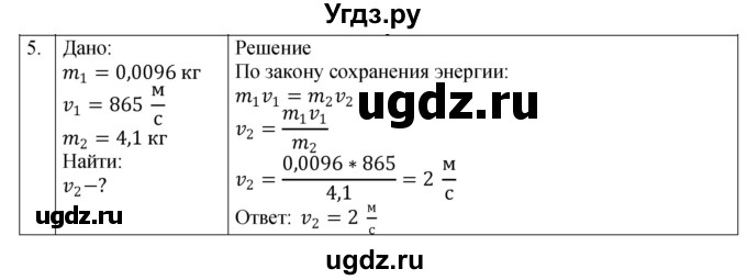 ГДЗ (Решебник 2021) по физике 9 класс (рабочая тетрадь) Перышкин А.В. / страница / 50