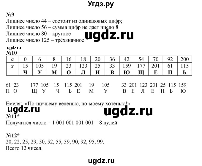 ГДЗ (Решебник к учебнику 2021) по математике 3 класс Петерсон Л.Г. / часть 2. страница / 22(продолжение 2)