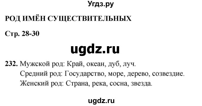 ГДЗ (Решебник 2019) по русскому языку 5 класс (рабочая тетрадь Скорая помощь) Янченко В.Д. / упражнение / 232