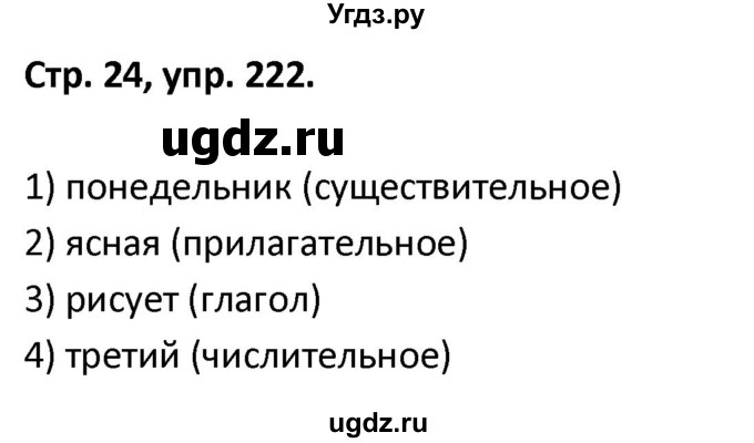 ГДЗ (Решебник 2017) по русскому языку 5 класс (рабочая тетрадь Скорая помощь) Янченко В.Д. / упражнение / 222