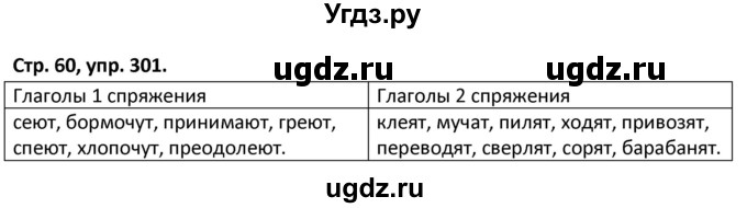 ГДЗ (Решебник 2017) по русскому языку 5 класс (рабочая тетрадь Скорая помощь) Янченко В.Д. / упражнение / 301