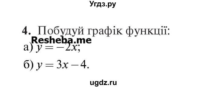 ГДЗ (Учебник) по алгебре 7 класс Цейтлiн О.I. / завдання для тематичного самоконтролю номер / повторення / 4