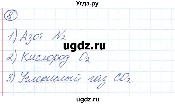 ГДЗ (Решебник) по химии 8 класс (рабочая тетрадь) Габриелян О.С. / страница номер / 125(продолжение 2)