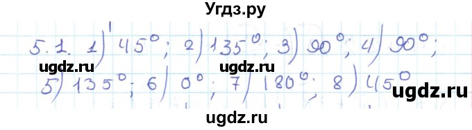 ГДЗ (Решебник) по геометрии 11 класс Мерзляк А.Г. / параграф 5 / 5.1