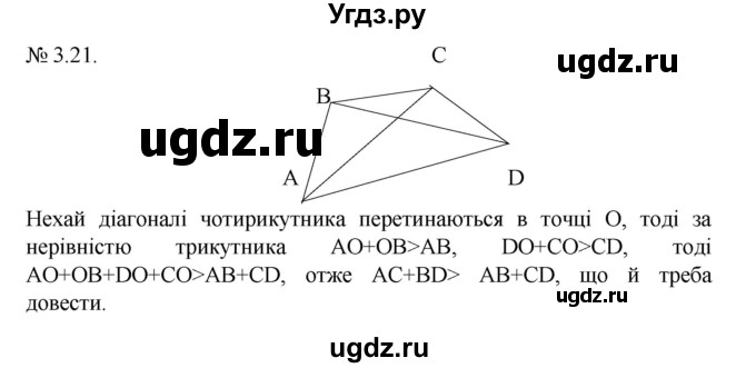 ГДЗ (Решебник) по алгебре 9 класс Мерзляк A.Г. / вправи 3 номер / 3.21