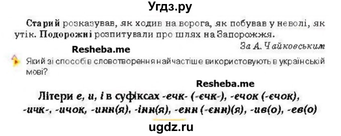 ГДЗ (Учебник) по украинскому языку 6 класс Глазова О.П. / вправа номер / 302(продолжение 2)