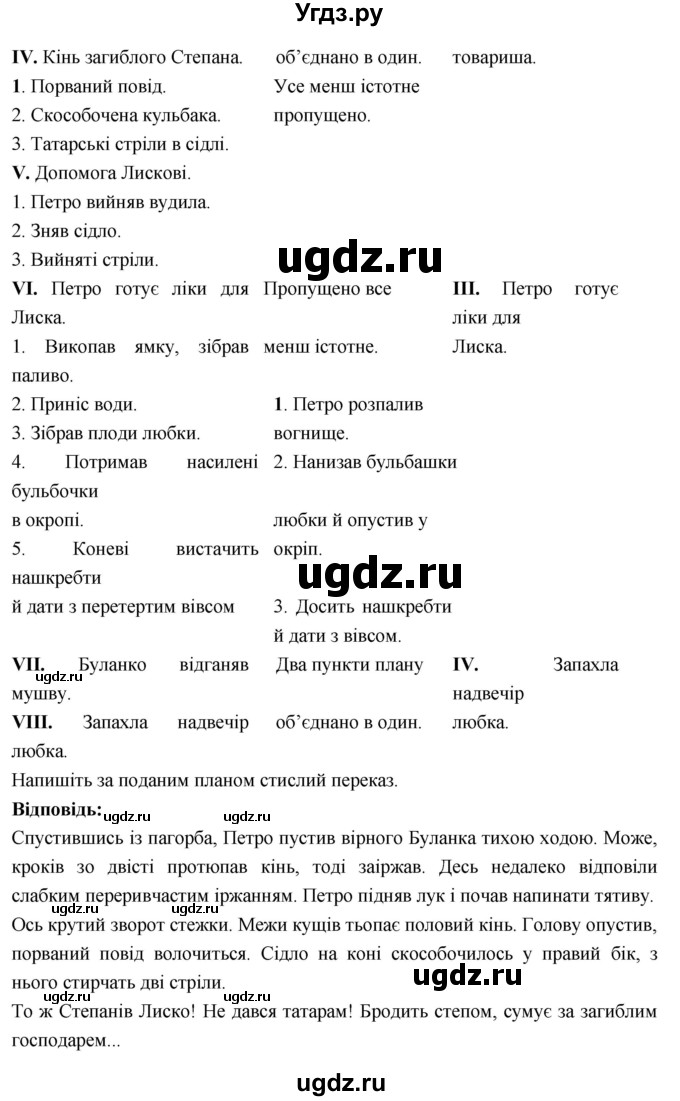 ГДЗ (Решебник) по украинскому языку 7 класс Глазова О.П. / вправа номер / 156(продолжение 2)