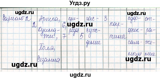 ГДЗ (Решебник) по русскому языку 6 класс (тематический контроль) Александров В.Н. / страница номер / 39-46(продолжение 2)