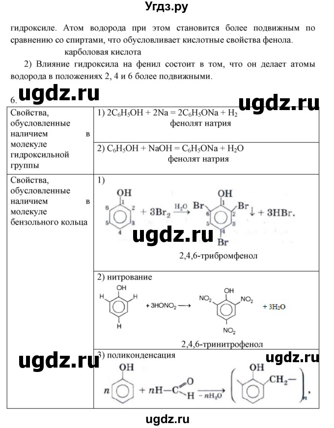 ГДЗ (Решебник) по химии 10 класс (рабочая тетрадь) Габриелян О.С. / страница-номер / 71(продолжение 2)