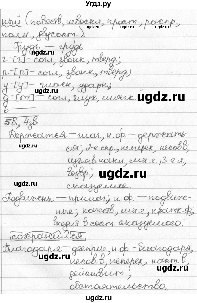 ГДЗ (Решебник) по русскому языку 8 класс Мурина Л.A. / упражнение номер / 59(продолжение 2)