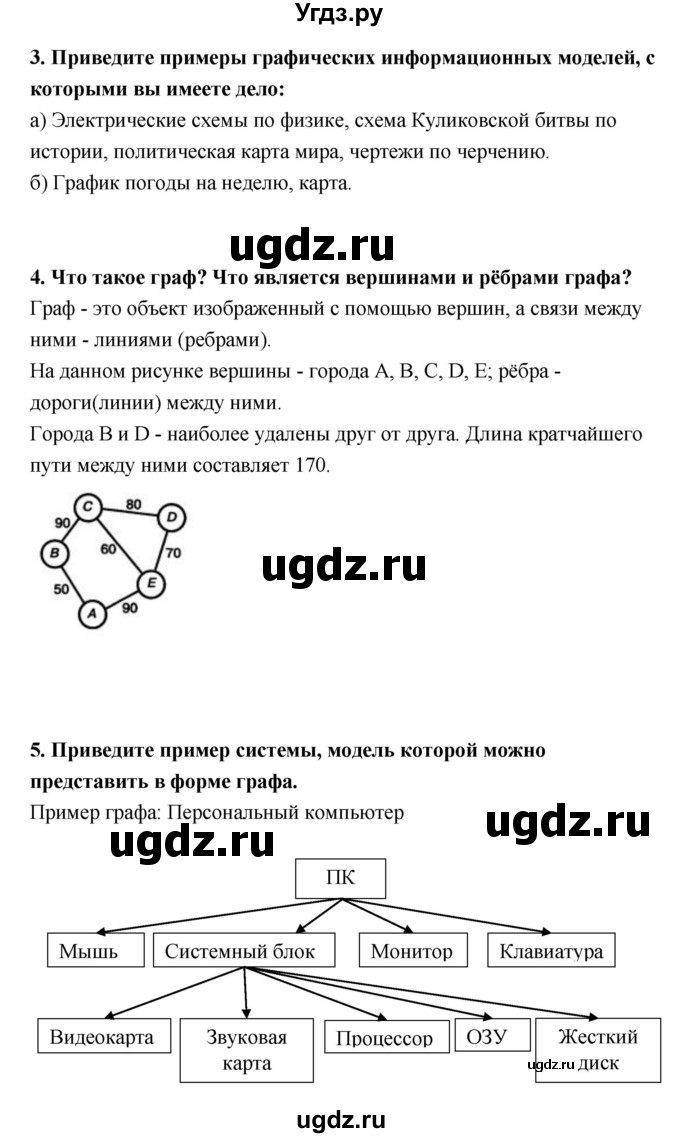 ГДЗ (Решебник) по информатике 9 класс Босова Л.Л. / страница номер / 25-26(продолжение 2)