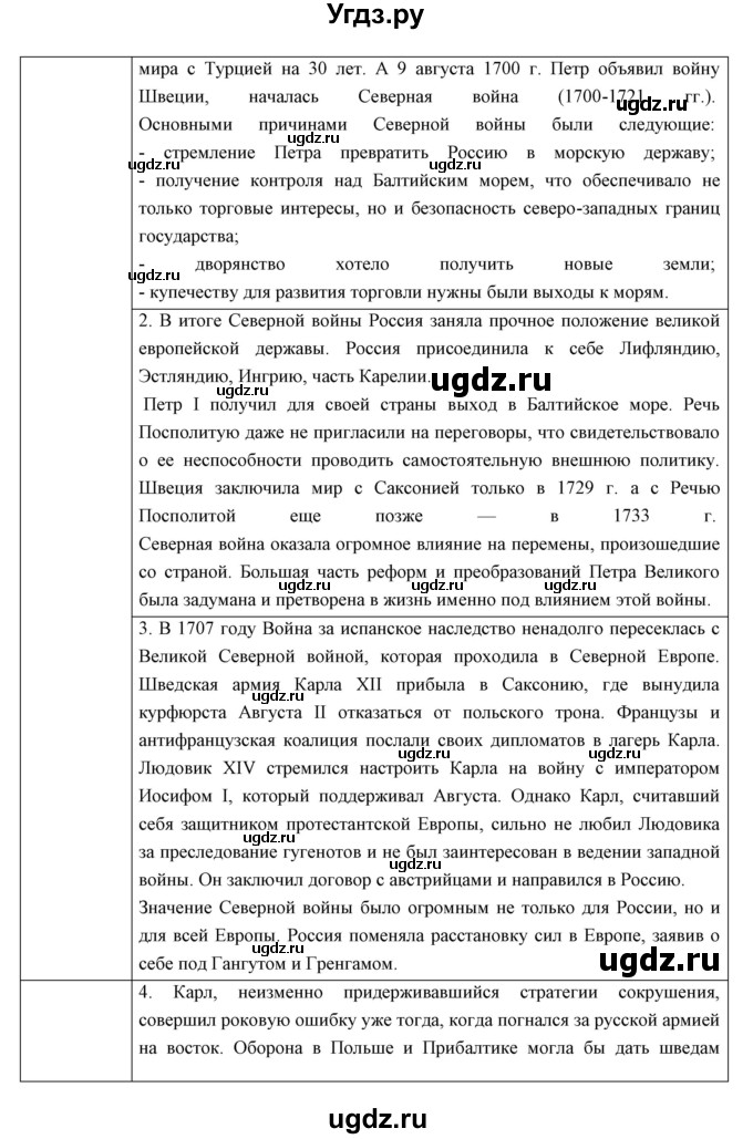 ГДЗ (Решебник) по истории 8 класс (рабочая тетрадь) Симонова Е.В. / параграф номер / 2-3(продолжение 4)