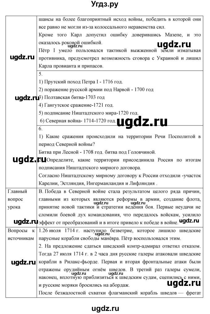 ГДЗ (Решебник) по истории 8 класс (рабочая тетрадь) Симонова Е.В. / параграф номер / 2-3(продолжение 5)