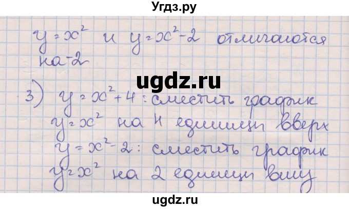 ГДЗ (Решебник) по алгебре 8 класс (рабочая тетрадь) Зубарева И.И. / параграф 22-номер / 22.1(продолжение 3)